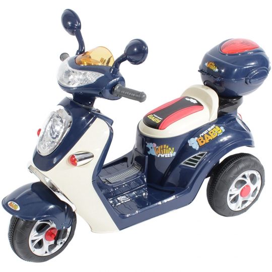 MIKO Ηλεκτροκίνητη βέσπα 6V, JT-518 Blue