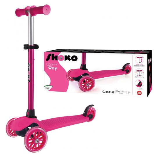 AS Company Πατίνι Shoko Twist &amp; Roll Go Fit Pink 5004-50515