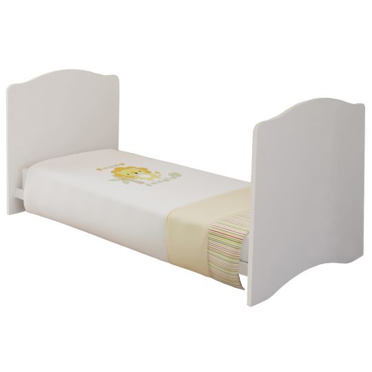 Προεφηβικό Κρεβάτι Polini Kids, Simple 140X70 White