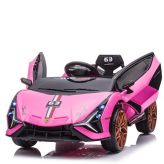 MIKO Ηλεκτροκίνητο Αυτοκίνητο 12V, BJG7188L Pink