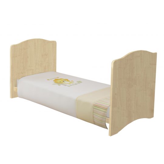 Προεφηβικό Κρεβάτι Polini Kids, Simple 140X70 Natural