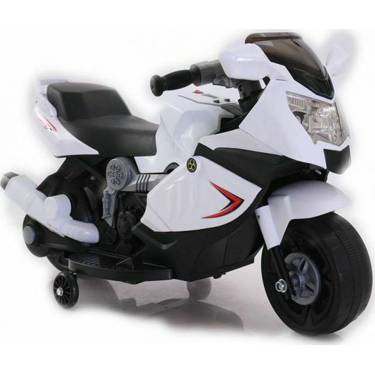 MIKO Ηλεκτροκίνητη μηχανή 6V BJ600 ΅White