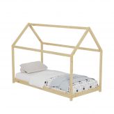 Παιδικό Κρεβάτι PEPE Montessori HM678.01 Φυσικό 140x70εκ