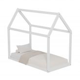 Παιδικό Κρεβάτι PEPE Montessori HM677.03 Λευκό 190x90εκ