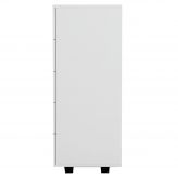 Συρταριέρα Μελαμίνης Με 5 Συρτάρια HM8995.03 Λευκή 80Χ40Χ100εκ