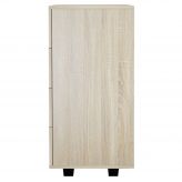 Συρταριέρα Μελαμίνης Με 4 Συρτάρια HM8996.01 Sonama 80Χ40Χ83εκ