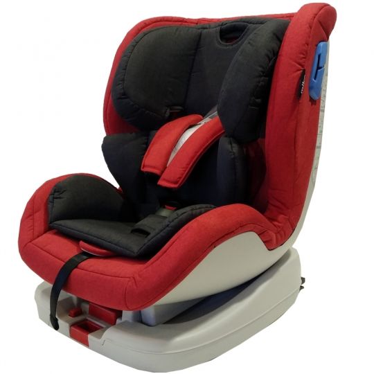 Κάθισμα Αυτοκινήτου MIKO YB103A 0-25kg Isofix+Top Tether, Red/Black